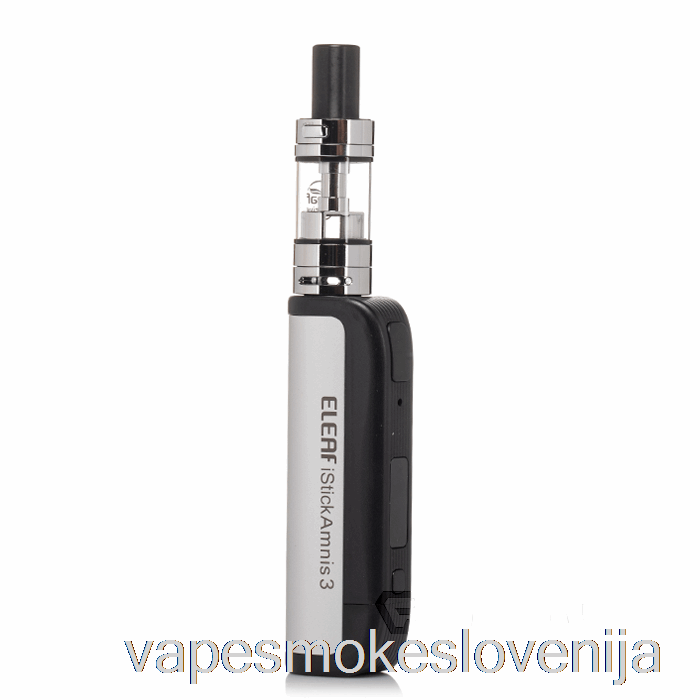 Vape Za Enkratno Uporabo Eleaf Istick Amnis Iii 3 20w Začetni Komplet Srebrna